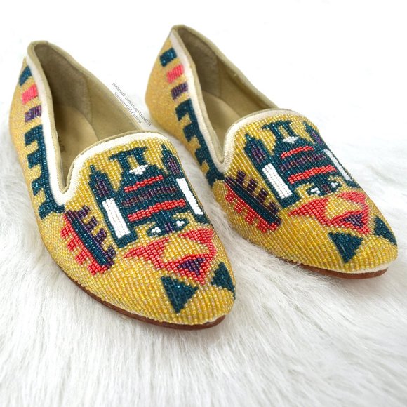 Antik Batik Shoes - ANTIK BATIK Beaded Shoes Intricate Modern Loafers poshmark.com/closet/kreed324
